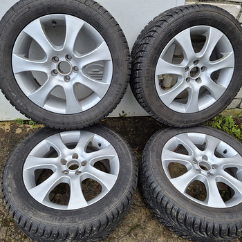 Литые диски DBV R16 5x100 + шипованные шины 205/55 R16
