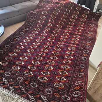 Turkmeeni stiilis käsitöövaip (Bokhara stiil)