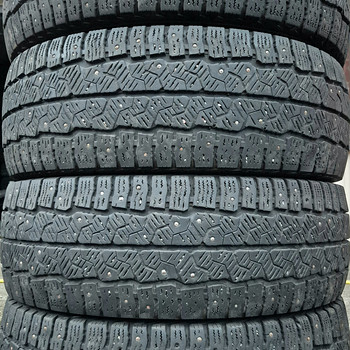 R16 шипованные шины Continental 235/65/16 - DOT22 - установка