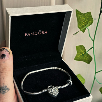 Pandora hõbedast käevõru komplekt