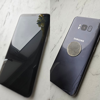 Samsung Galaxy S8, kahjustatud ekraaniga, töökorras.