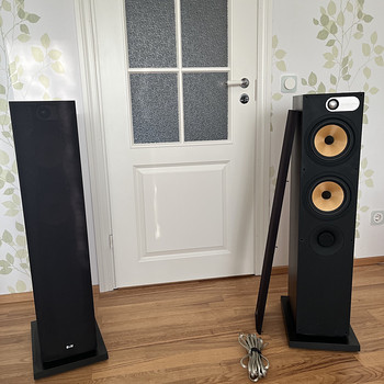 Bowers & Wilkins B&W 684 põrandakõlarid + Jamo kaablid