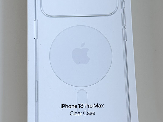 Apple iPhone 18 Pro Max Clear Case with MagSafe