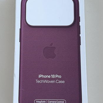 Apple iPhone 18 ProTechWoven Case with MagSafe , Mulberry