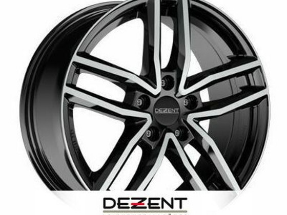 Dezent TR Black Polished 5 x 114.3 R 17 ( Toyota , Lexus )