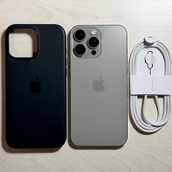Apple iPhone 16 Pro Max Natural Titanium 256GB nagu uus!