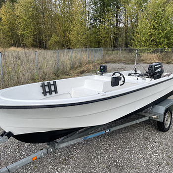 Mootorpaat Vator 14R koos Suzuki 15hp mootoriga