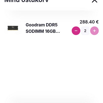Goodram DDR5 SODIMM 16GB×2 5600MHz CL46