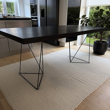 Modernne Söögilaud/ kontorilaud 180x90 metallist jalgadega