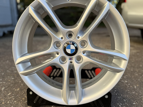 18" оригинальные разноширокие диски BMW Style 261M 5x120