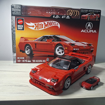 Mattel Brick Shop series '90 Acura NSX