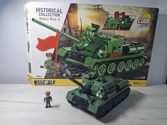 COBI танк SU-100 времен Второй мировой войны (2541)