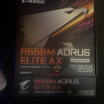 GIGABYTE AORUS B550M ELITE AX WiFi mATX AM4 DDR4 motherboard