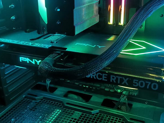 PNY GeForce RTX 5070 ARGB EPIC-X Overclocked Triple Fan