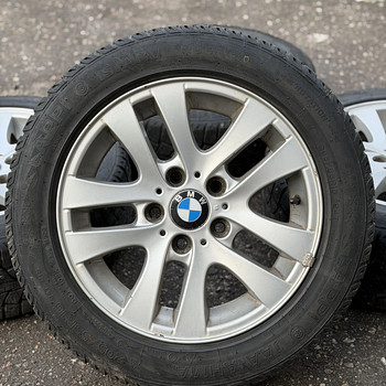 16" BMW style 156 originaalveljed 5x120 + naastrehvid 205/55
