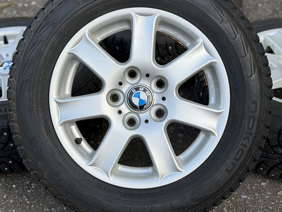 15" диски Rial 5x120 + шины 195/65/15 (8 мм)