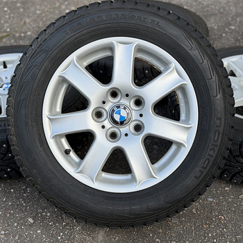 15" Rial veljed 5x120 + naastrehvid 195/65/15 (8mm)