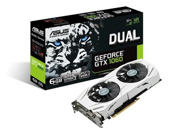 ASUS DUAL GTX 1060 6 Gb