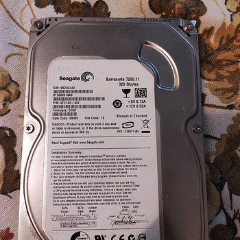Kõvaketas Seagate Barracuda 320 GB (ST3320613AS) / Жесткий д
