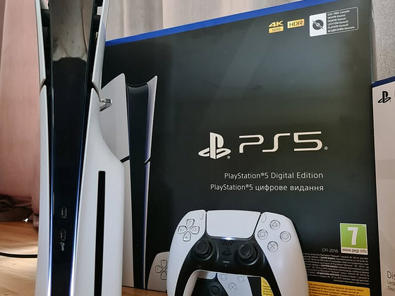 PS5 / PLAYSTATION 5 SLIM + DISC как новый!