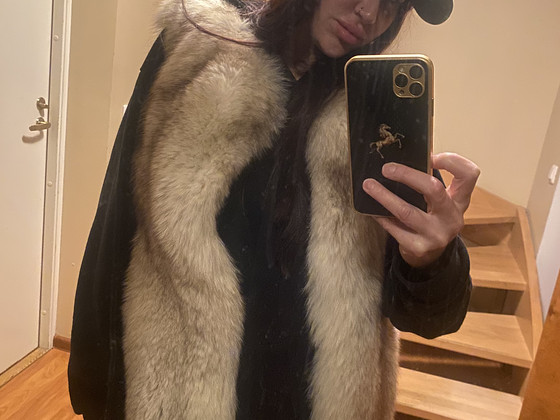 Жилетка из песца Fancy lifestile! S-m-L
