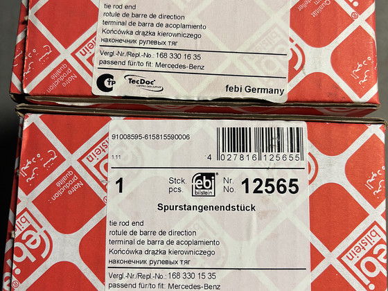 Комплект рулевых наконечников Mercedes-Benz – FEBI Bilstein