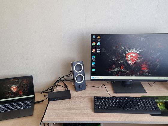 Dell Universal Dock D6000 + зарядное устройство 130W