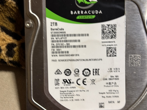 Жесткий диск Seagate Barracuda 2TB 3.5" HDD (ST2000DM008