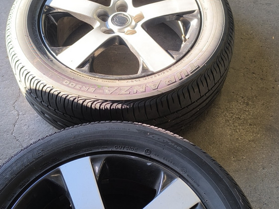 Оригинальные 17" литые диски Mazda 5x114,3 4 шт.