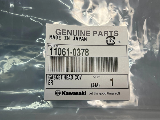 Kawasaki Ninja ZX6R ZX600P клапанной крышки прокладка 11061-0378