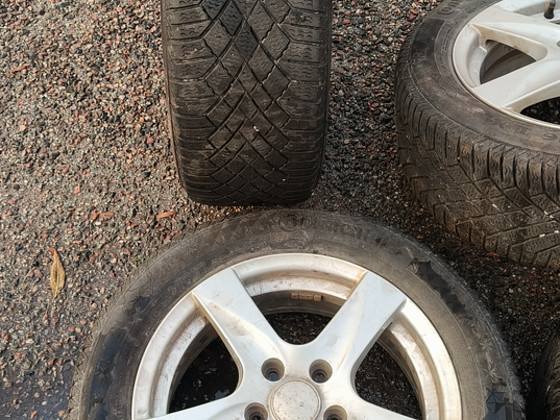Резина 205/55 R16 M+S и диски