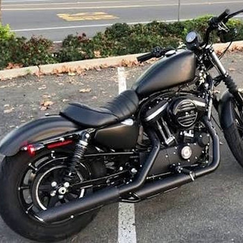 Harley Davidson VINCE&HINCE Sportster Iron SLIP-ON BLACK