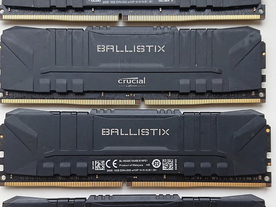 CRUCIAL Ballistix RAM 16x4=64 ГБ DDR4 3000 МГц