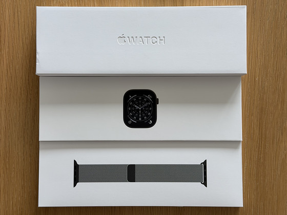 Apple Watch Series 11 GPS+Cel 46mm Slate Titanium uus!