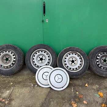 Mercedes 16” plekkveljed + Hankook 205/65R16 talverehvid