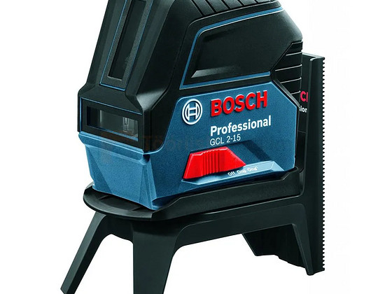 Lasertase Bosch GCL 2-15 punaste täpsuspunktidega