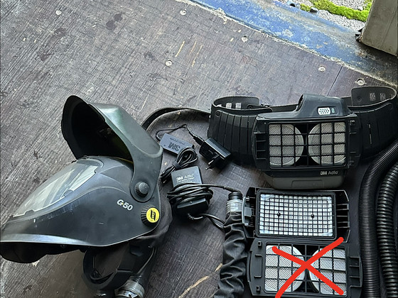 3M Adflo + ESAB G50 keevituskomplekt, täielik komplekt