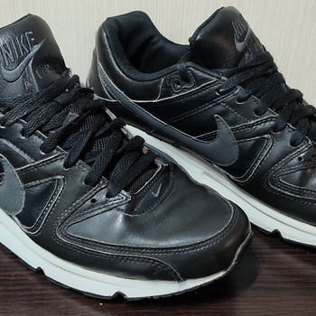 Мужская водонепроницаемая обувь Nike Air Max Leather, размер 45, б/у