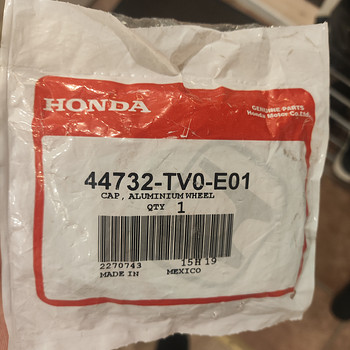 44732-TV0-E01 originaal keskne rummukapsel (kate) Honda