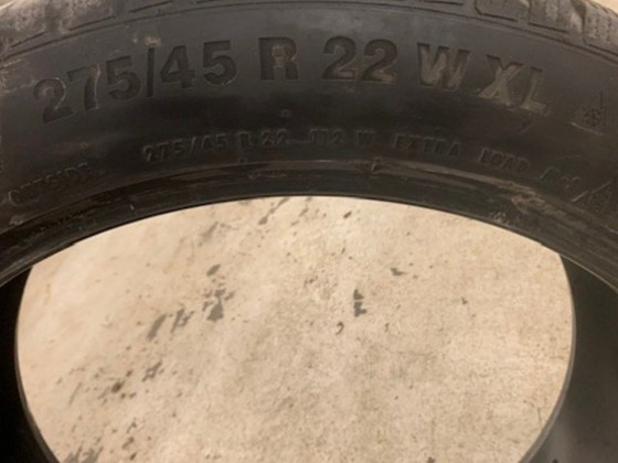 275/45R22 Continental Winter Contact TS 850 P