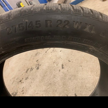 275/45R22 Continental Winter Contact TS 850 P