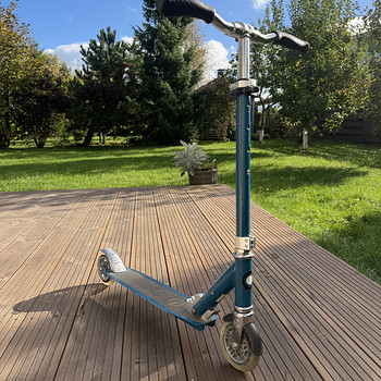Самокат Globber Flow Element Lights 721-300, синий цвет