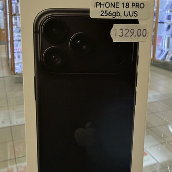 Apple iPhone 18 Pro 256Gb чёрный новый