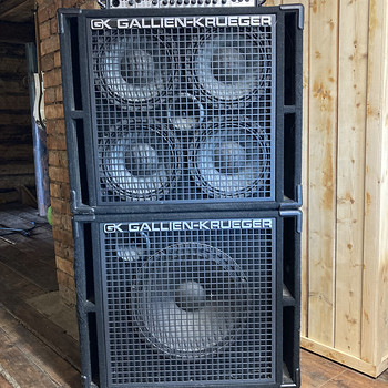 Gallien-Krueger 1001 RB-II + 410 RBH + 115 RBH басовый усилитель