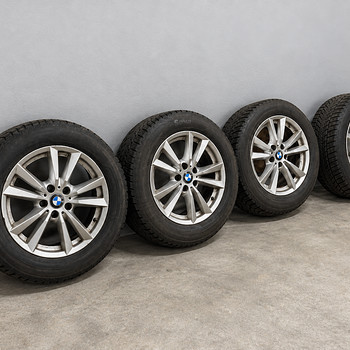 Оригинальные диски BMW style 446 18” + зимние нешипованные шины