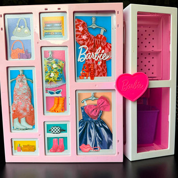 Nuku riidekapp Barbie riietega