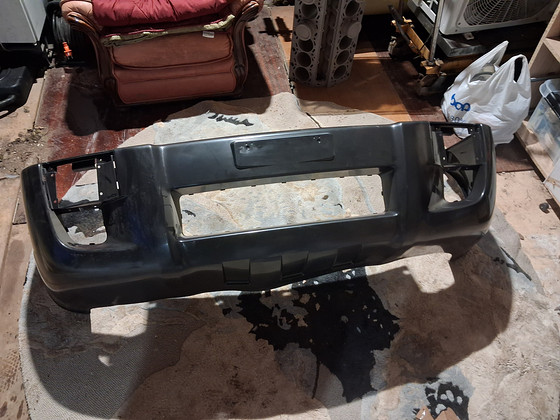 Hyundai Tucson 2005-2009 передний бампер, оригинал