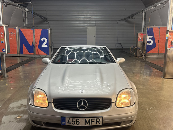 Mercedes SLK 200, регистрационный сбор уплачен.