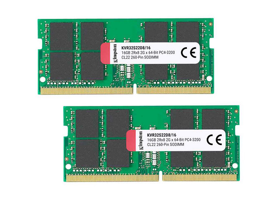 Mälu 2x16GB DDR4-3200 SODIMM Kingston sülearvutile