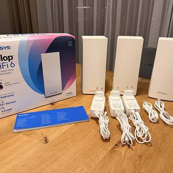 Linksys Velop AX4200/AX8400 WiFi 6E Mesh komplekt